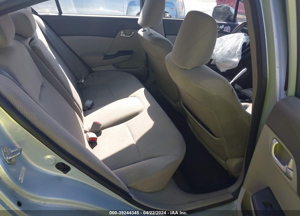 2012 HONDA CIVIC EX VIN: 19XFB2F88CE315993
