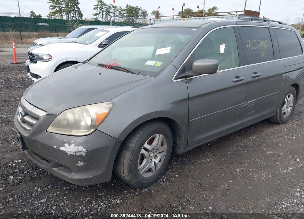2007 HONDA ODYSSEY EX-L VIN: 5FNRL38687B433067