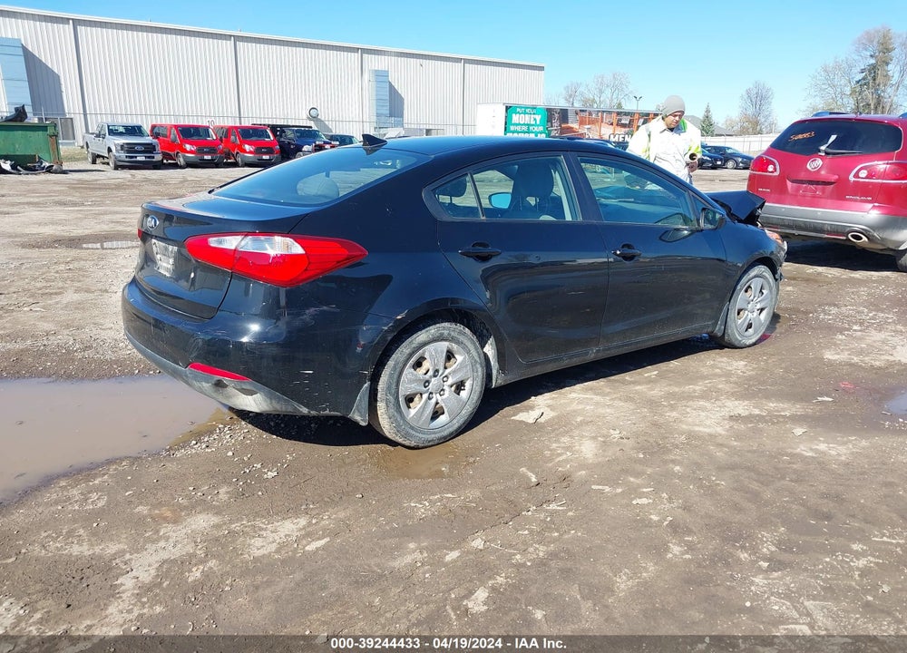 2015 KIA FORTE LX VIN: KNAFK4A64F5340386