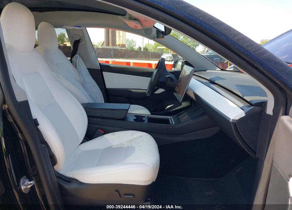 2021 TESLA MODEL Y LONG RANGE DUAL MOTOR ALL-WHEEL DRIVE VIN: 5YJYGDEE4MF248513