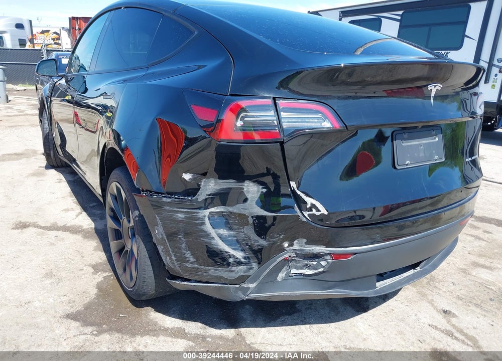 2021 TESLA MODEL Y LONG RANGE DUAL MOTOR ALL-WHEEL DRIVE VIN: 5YJYGDEE4MF248513
