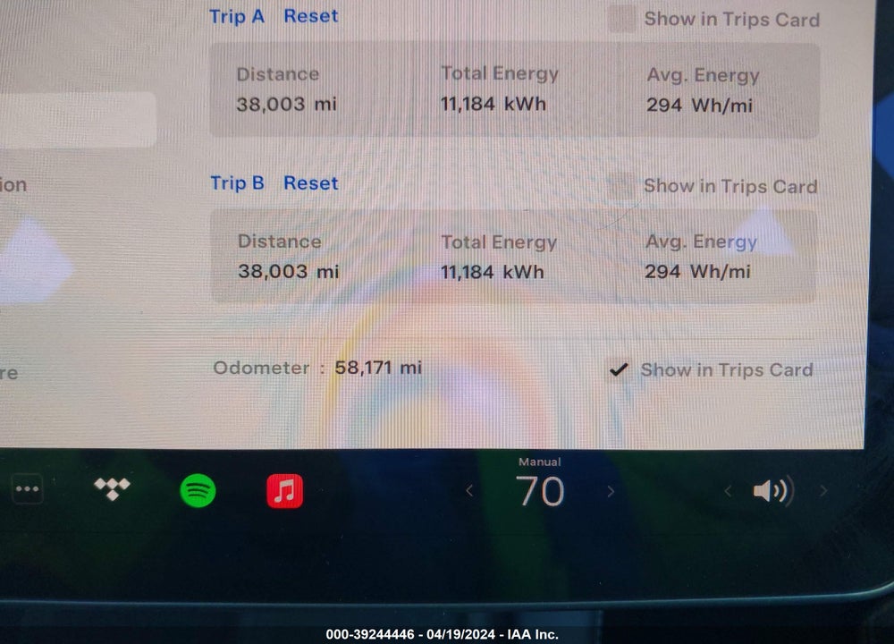 2021 TESLA MODEL Y LONG RANGE DUAL MOTOR ALL-WHEEL DRIVE VIN: 5YJYGDEE4MF248513