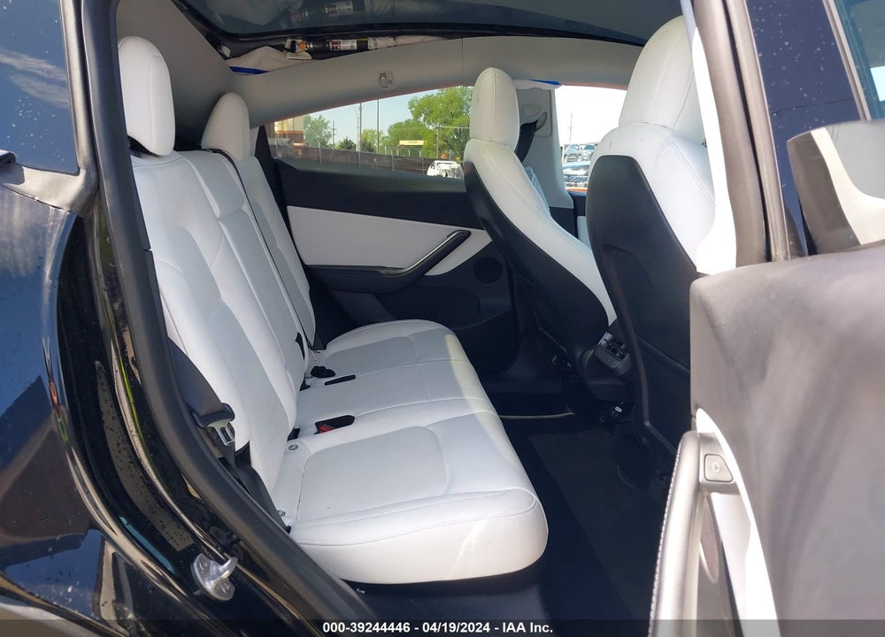 2021 TESLA MODEL Y LONG RANGE DUAL MOTOR ALL-WHEEL DRIVE VIN: 5YJYGDEE4MF248513