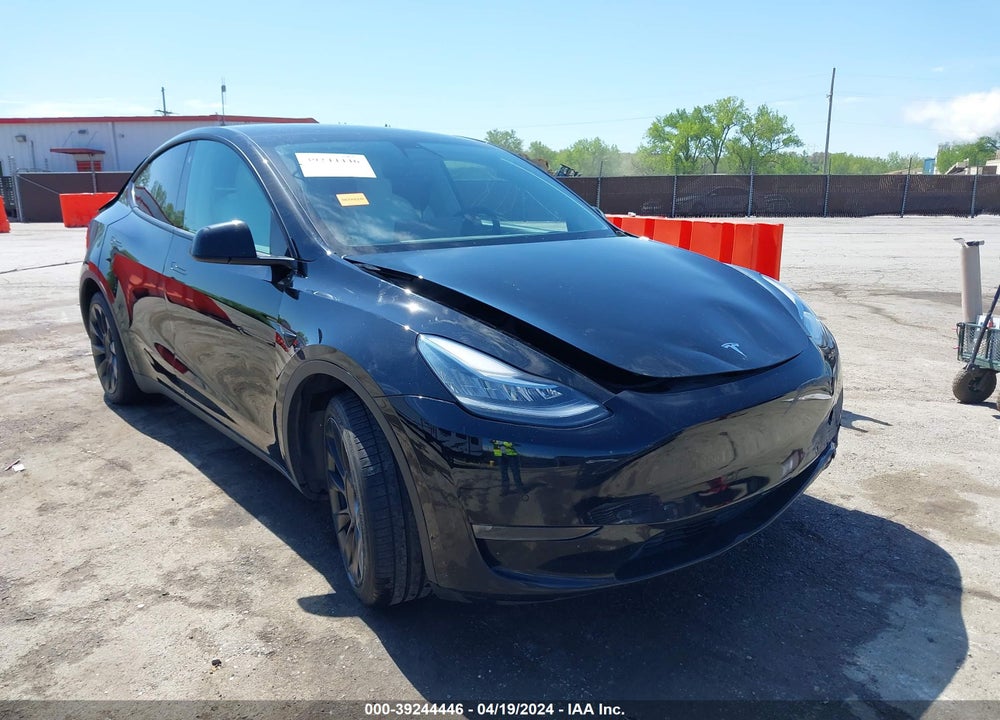 2021 TESLA MODEL Y LONG RANGE DUAL MOTOR ALL-WHEEL DRIVE VIN: 5YJYGDEE4MF248513