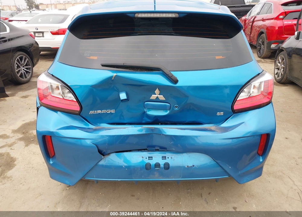 2023 MITSUBISHI MIRAGE BLACK EDITION/RALLIART/SE VIN: ML32AWHJ8PH003670