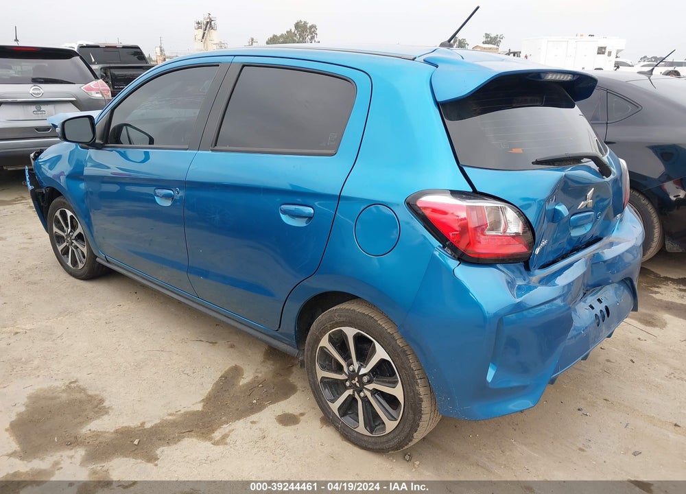 2023 MITSUBISHI MIRAGE BLACK EDITION/RALLIART/SE VIN: ML32AWHJ8PH003670