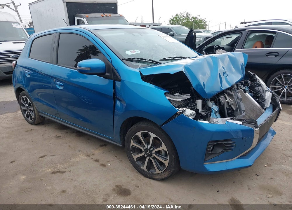 2023 MITSUBISHI MIRAGE BLACK EDITION/RALLIART/SE VIN: ML32AWHJ8PH003670