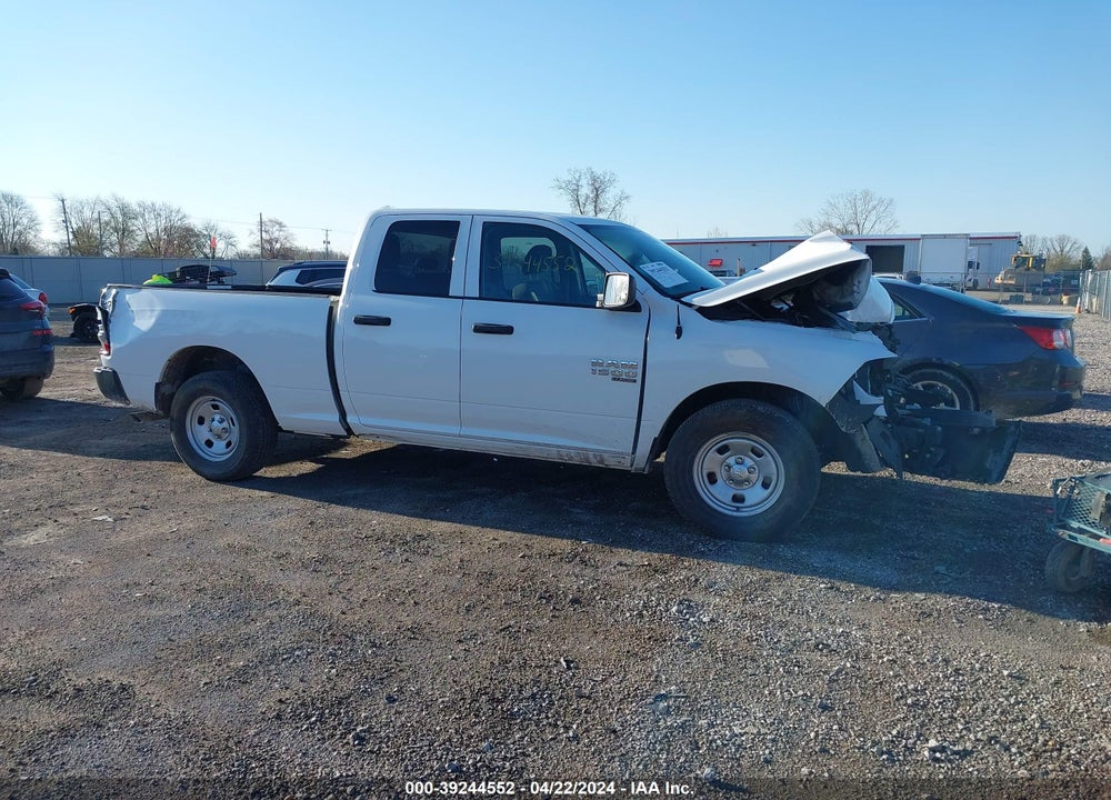 2019 RAM 1500 CLASSIC TRADESMAN QUAD CAB 4X2 6'4 BOX VIN: 1C6RR6FG9KS609140