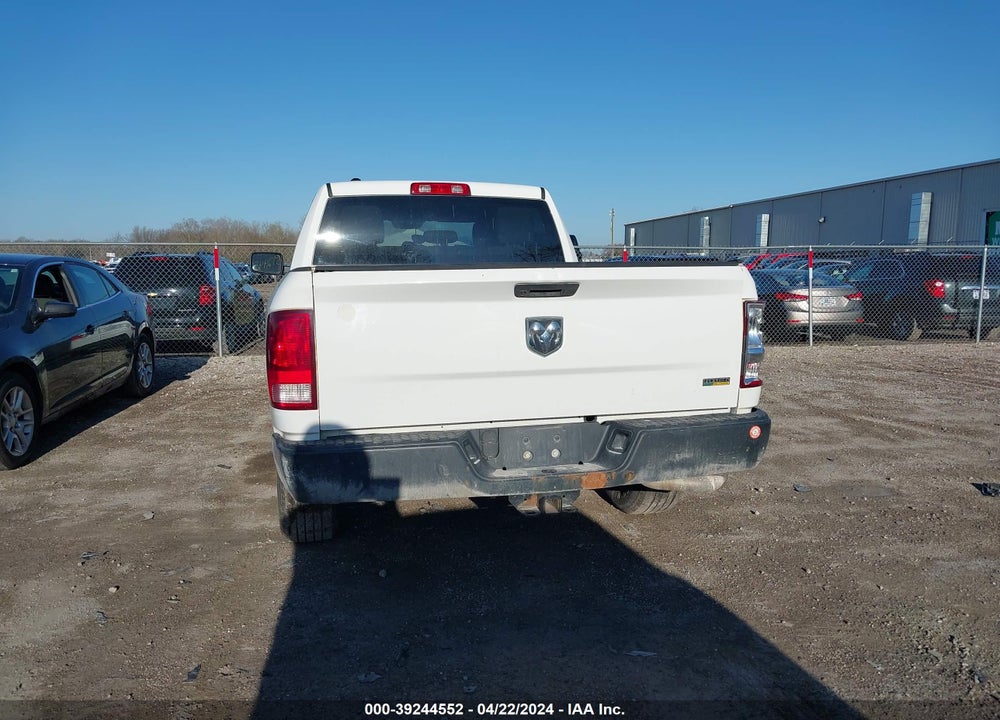 2019 RAM 1500 CLASSIC TRADESMAN QUAD CAB 4X2 6'4 BOX VIN: 1C6RR6FG9KS609140