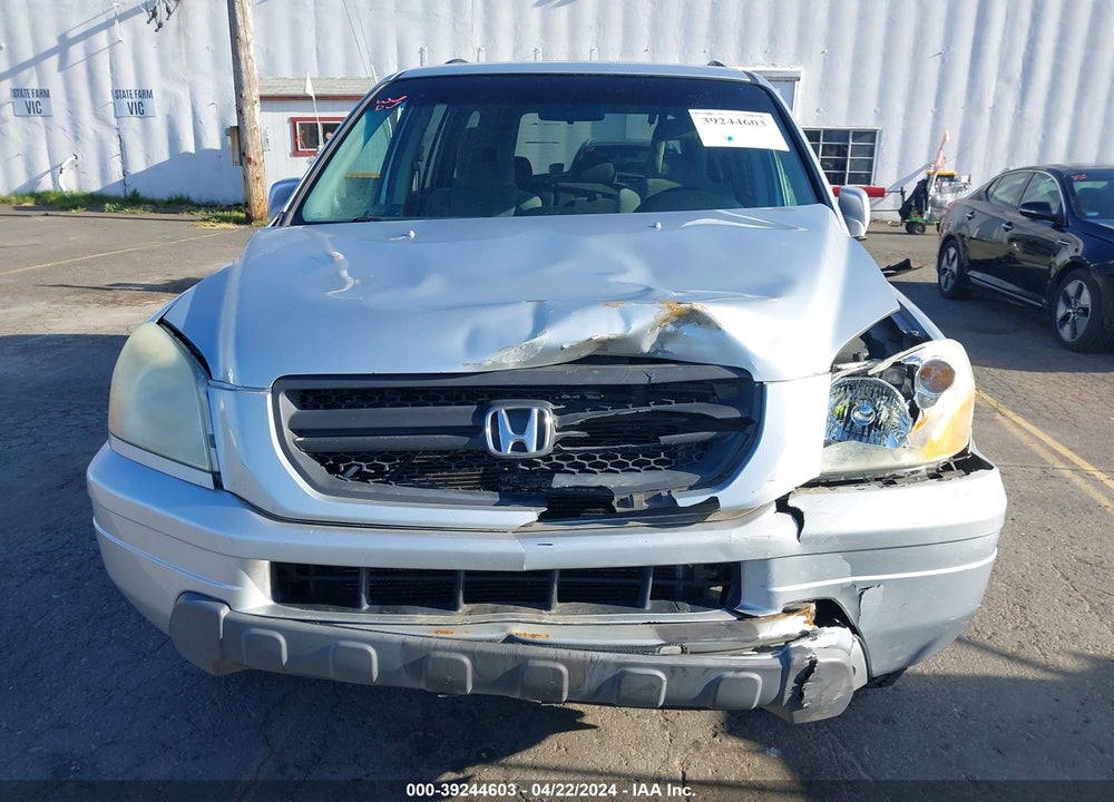2005 HONDA PILOT EX VIN: 2HKYF184X5H524815