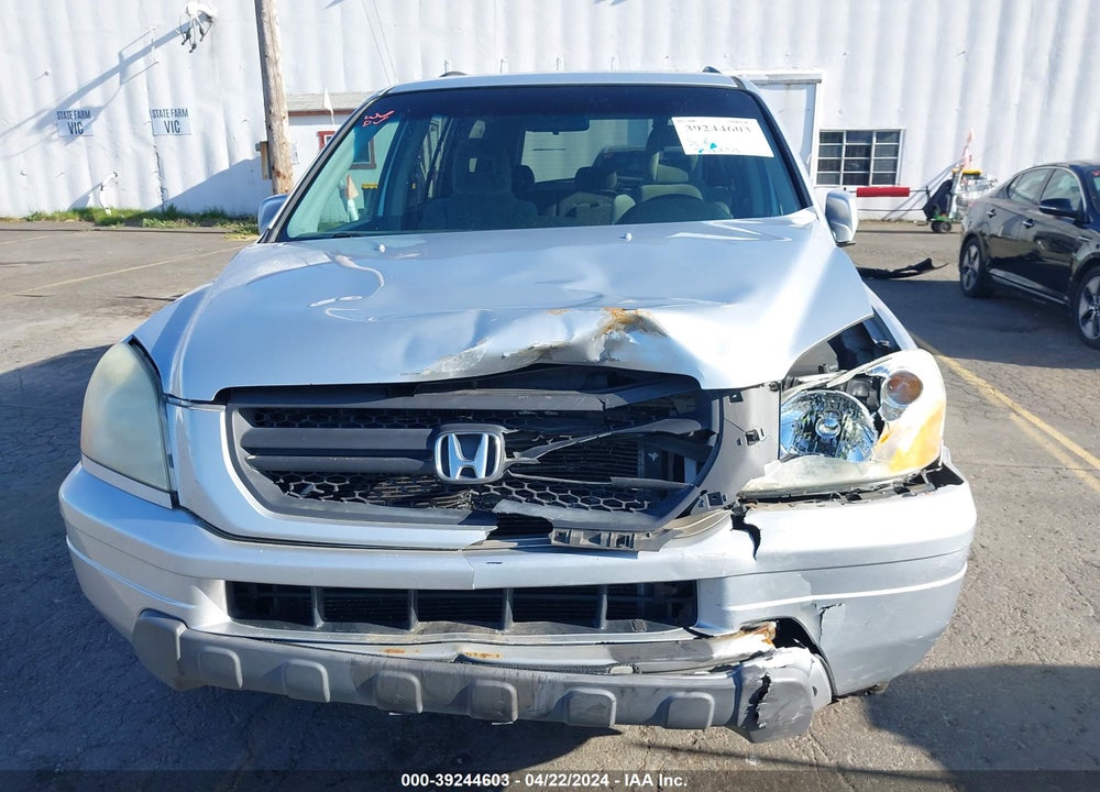 2005 HONDA PILOT EX VIN: 2HKYF184X5H524815