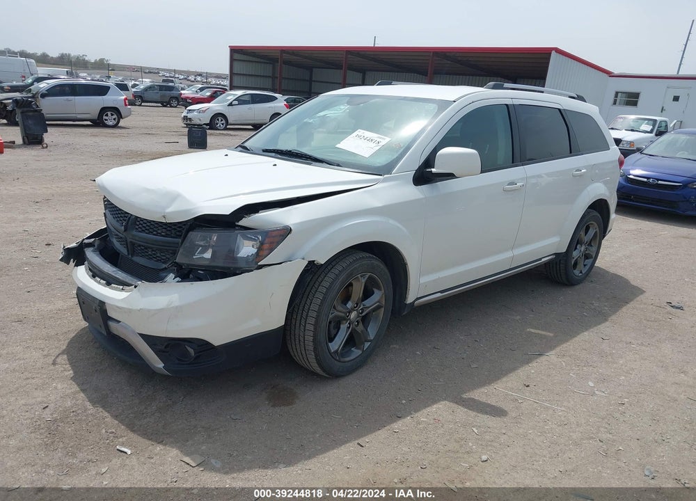 2015 DODGE JOURNEY CROSSROAD VIN: 3C4PDCGG0FT735175
