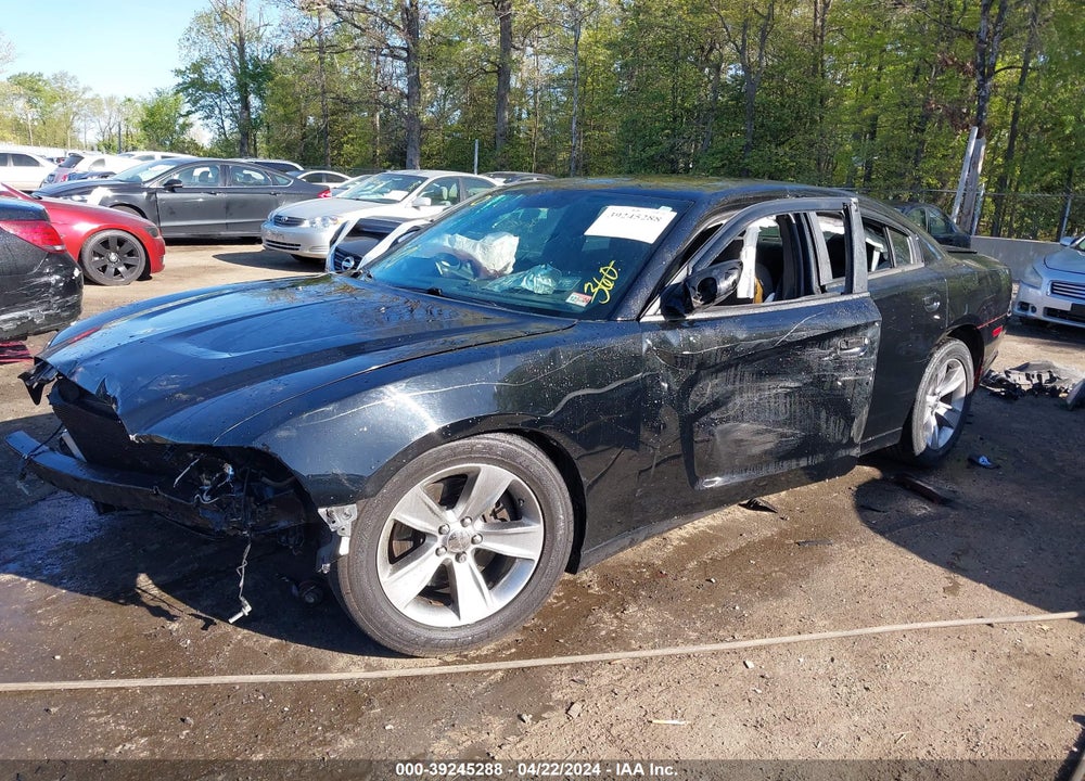 2012 DODGE CHARGER VIN: 2C3CDXAT9CH241580