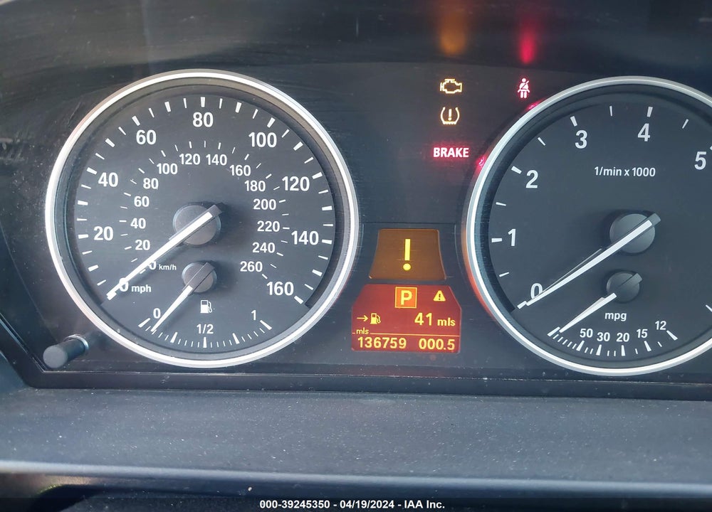 2010 BMW 528I XDRIVE VIN: WBANV1C55AC158450