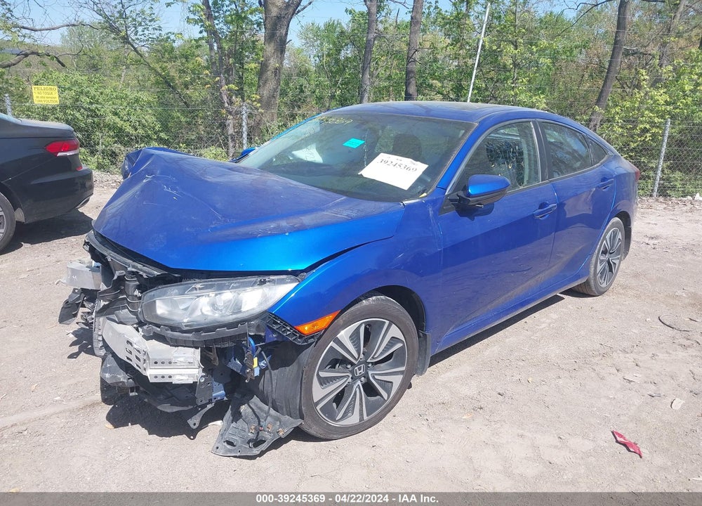 2017 HONDA CIVIC EX-T VIN: 19XFC1F37HE001786