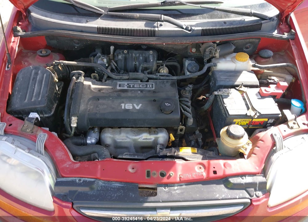 2006 CHEVROLET AVEO SPECIAL VALUE VIN: KL1TD56606B638747