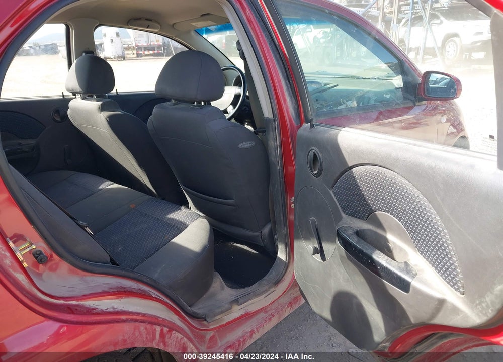 2006 CHEVROLET AVEO SPECIAL VALUE VIN: KL1TD56606B638747