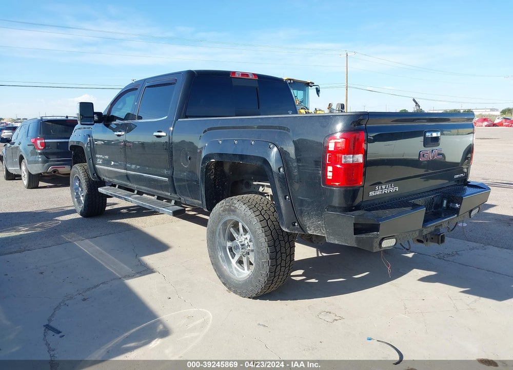 2019 GMC SIERRA 2500HD DENALI VIN: 1GT12SEY2KF136638