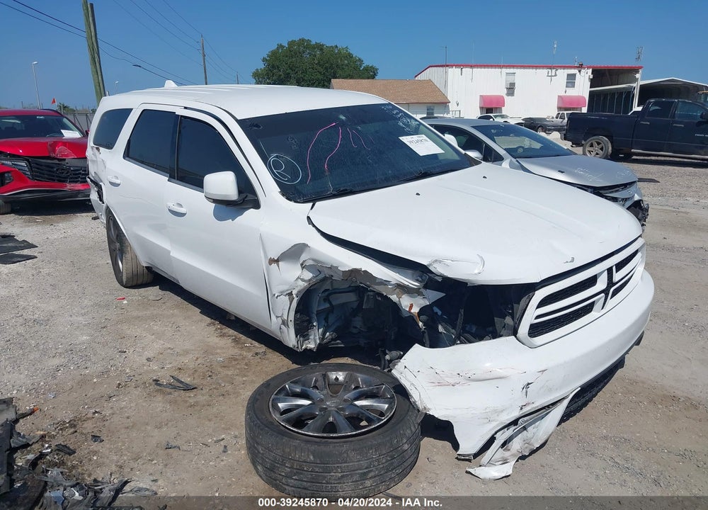 2017 DODGE DURANGO GT RWD VIN: 1C4RDHDG4HC796635
