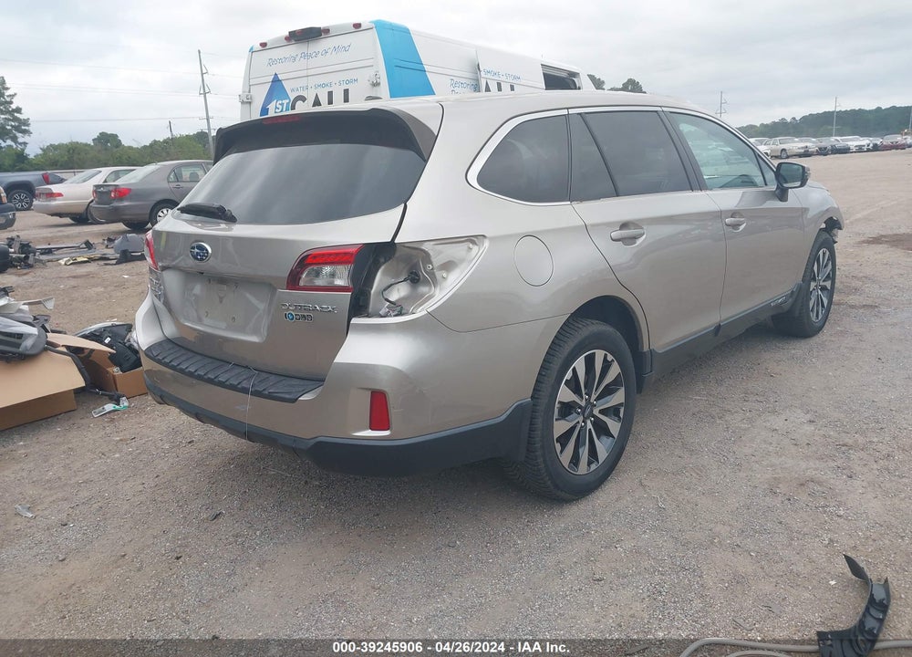 2015 SUBARU OUTBACK 2.5I LIMITED VIN: 4S4BSBNC1F3351147