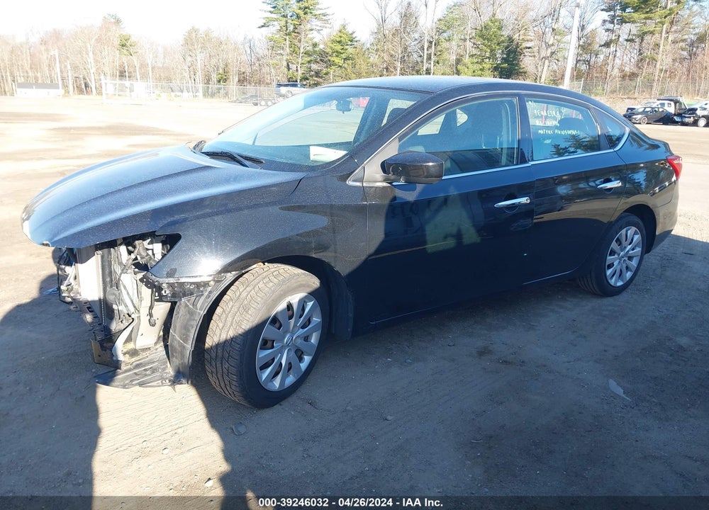 2019 NISSAN SENTRA S VIN: 3N1AB7AP6KY376362