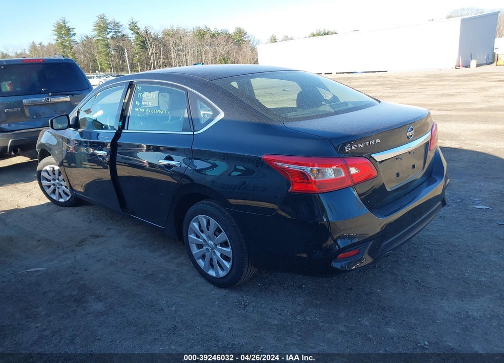 2019 NISSAN SENTRA S VIN: 3N1AB7AP6KY376362
