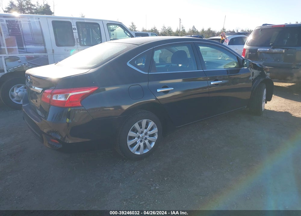2019 NISSAN SENTRA S VIN: 3N1AB7AP6KY376362