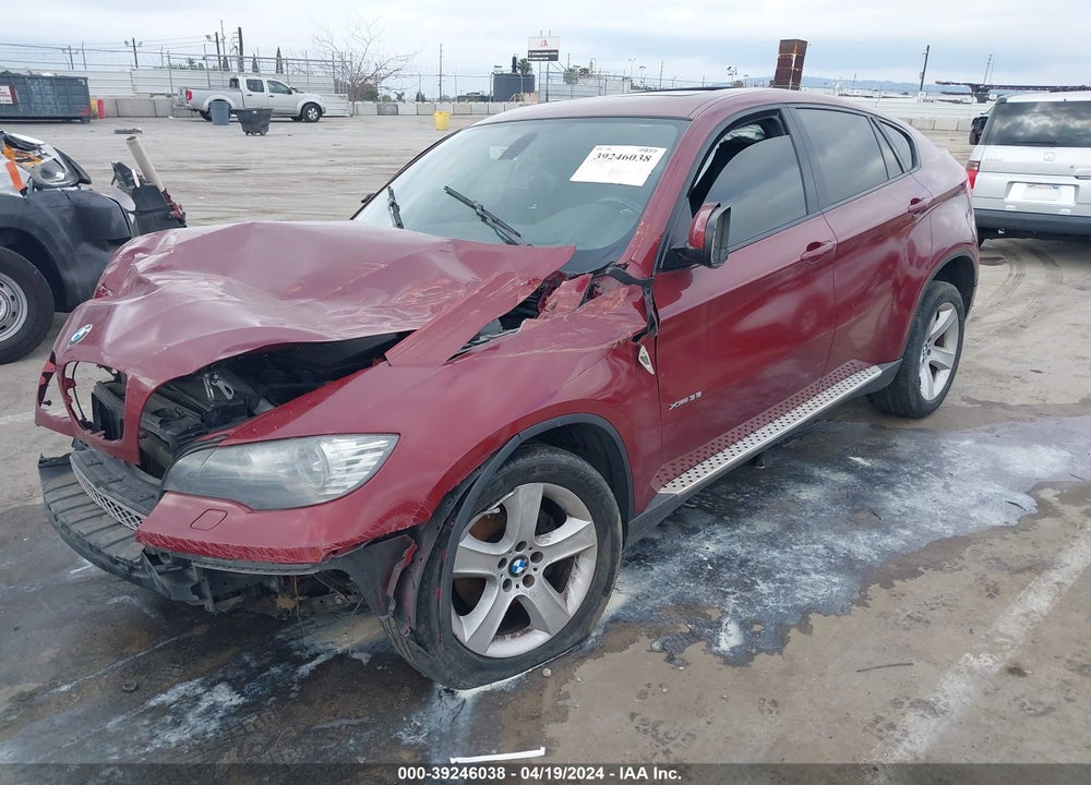 2012 BMW X6 XDRIVE35I VIN: 5UXFG2C53CL781526