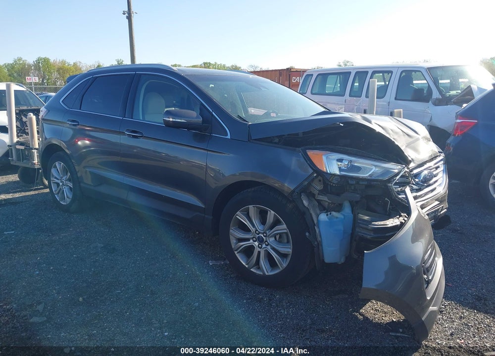 2019 FORD EDGE TITANIUM VIN: 2FMPK4K9XKBC39936