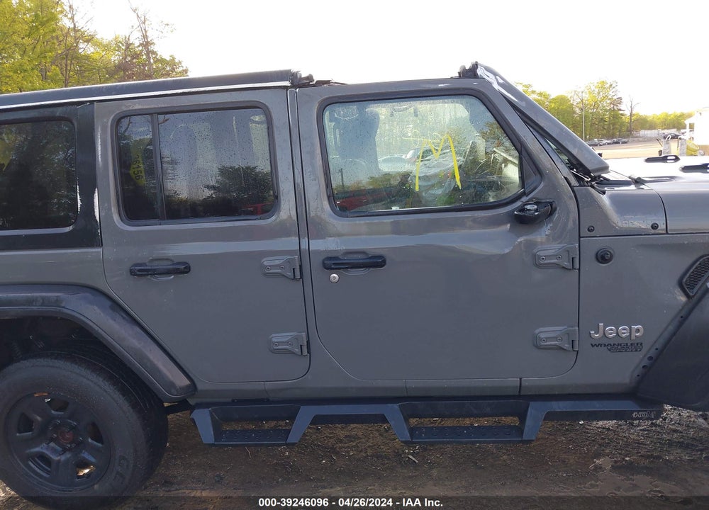 2018 JEEP WRANGLER UNLIMITED VIN: 1C4HJXDN7JW230440