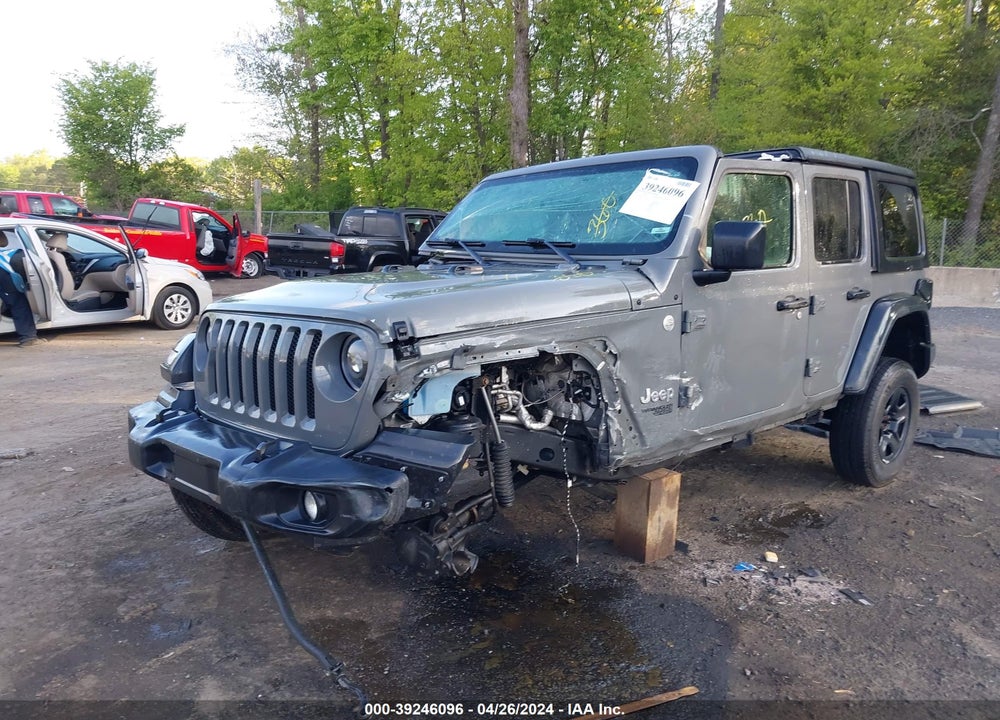 2018 JEEP WRANGLER UNLIMITED VIN: 1C4HJXDN7JW230440