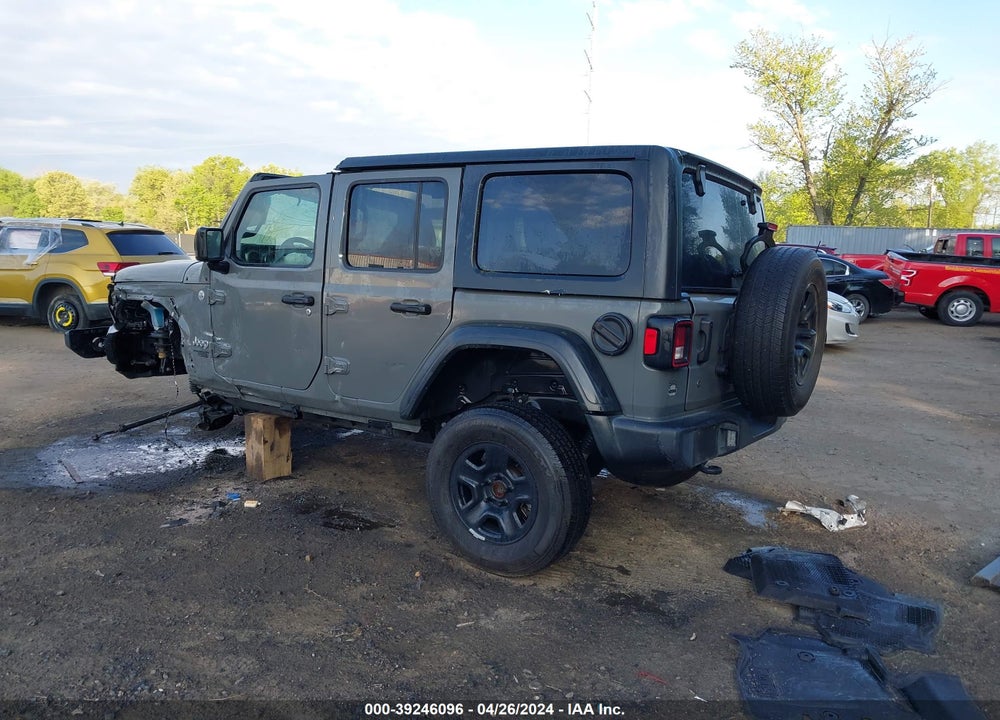 2018 JEEP WRANGLER UNLIMITED VIN: 1C4HJXDN7JW230440