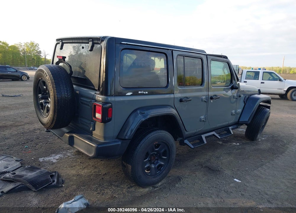 2018 JEEP WRANGLER UNLIMITED VIN: 1C4HJXDN7JW230440