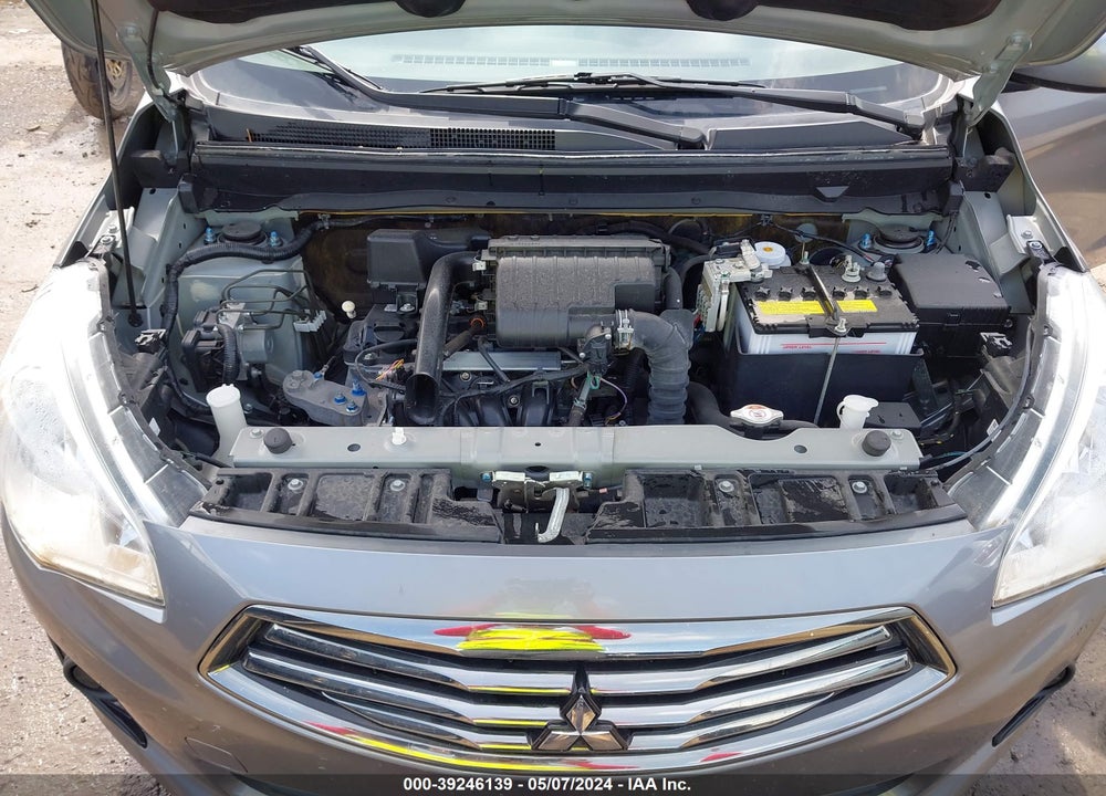 2019 MITSUBISHI MIRAGE G4 ES VIN: ML32F3FJ2KHF14001