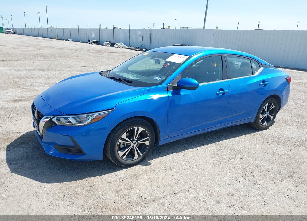 2021 NISSAN SENTRA SV XTRONIC CVT VIN: 3N1AB8CV9MY318878