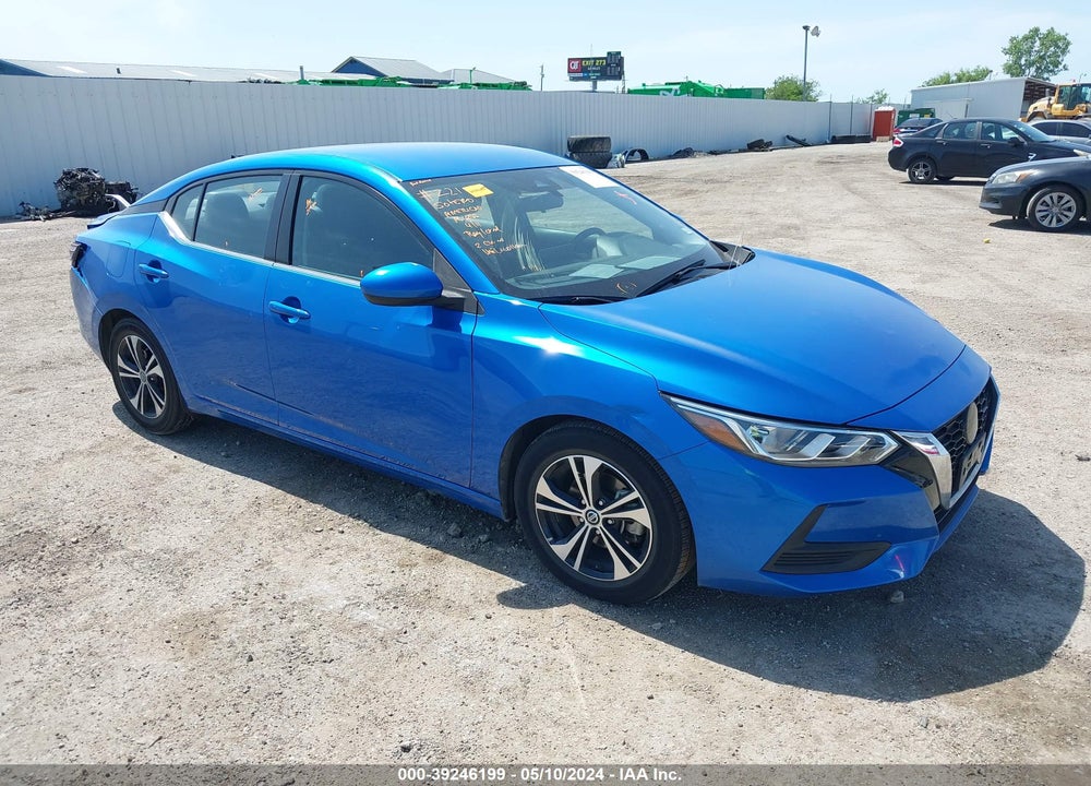 2021 NISSAN SENTRA SV XTRONIC CVT VIN: 3N1AB8CV9MY318878