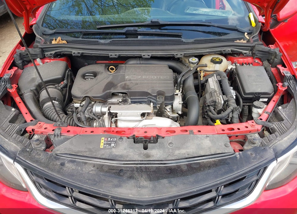 2017 CHEVROLET CRUZE PREMIER AUTO VIN: 3G1BF6SMXHS593454