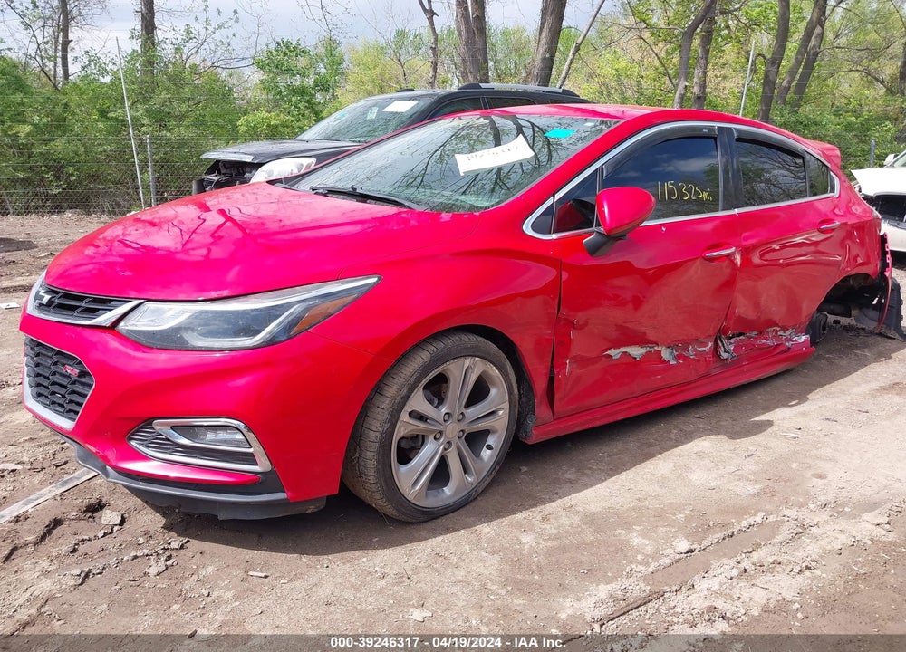 2017 CHEVROLET CRUZE PREMIER AUTO VIN: 3G1BF6SMXHS593454