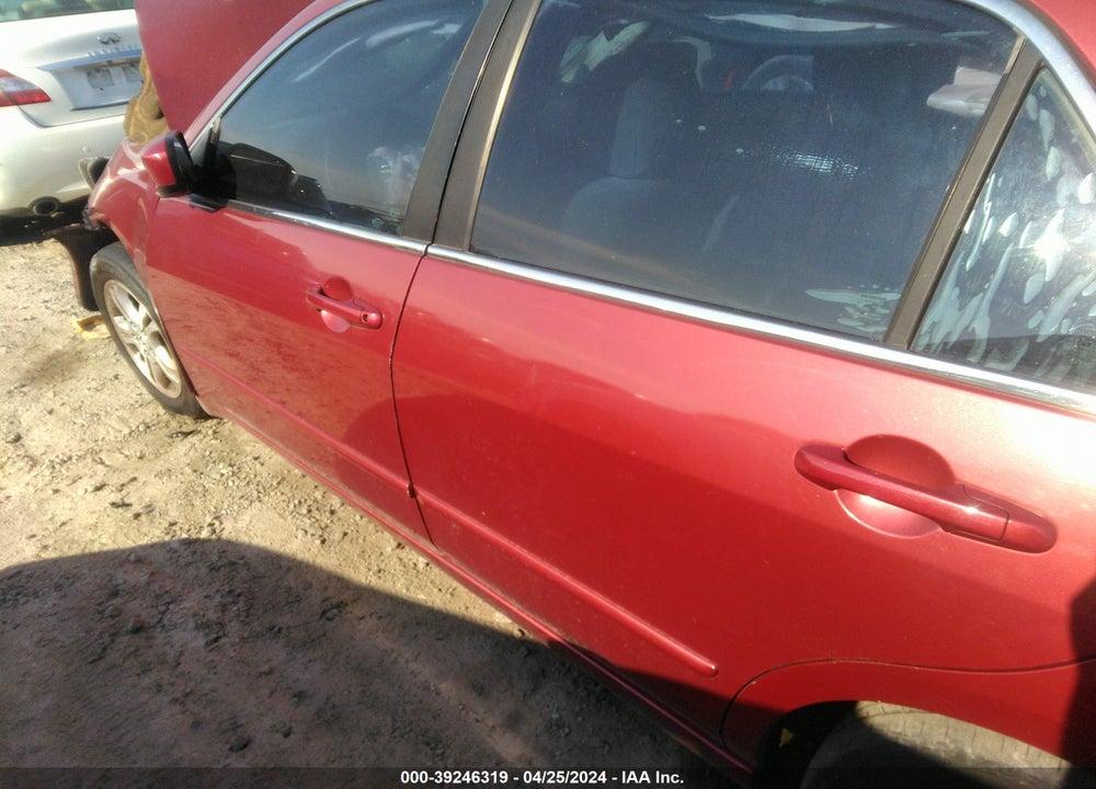 2007 HONDA ACCORD 2.4 EX VIN: 1HGCM56777A219207