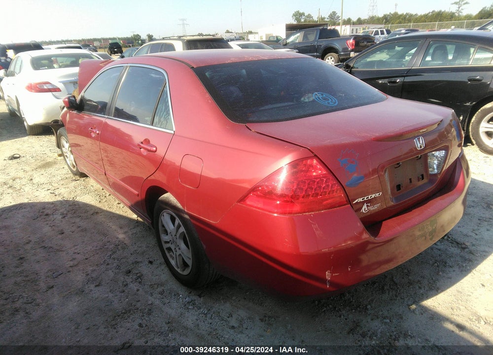 2007 HONDA ACCORD 2.4 EX VIN: 1HGCM56777A219207