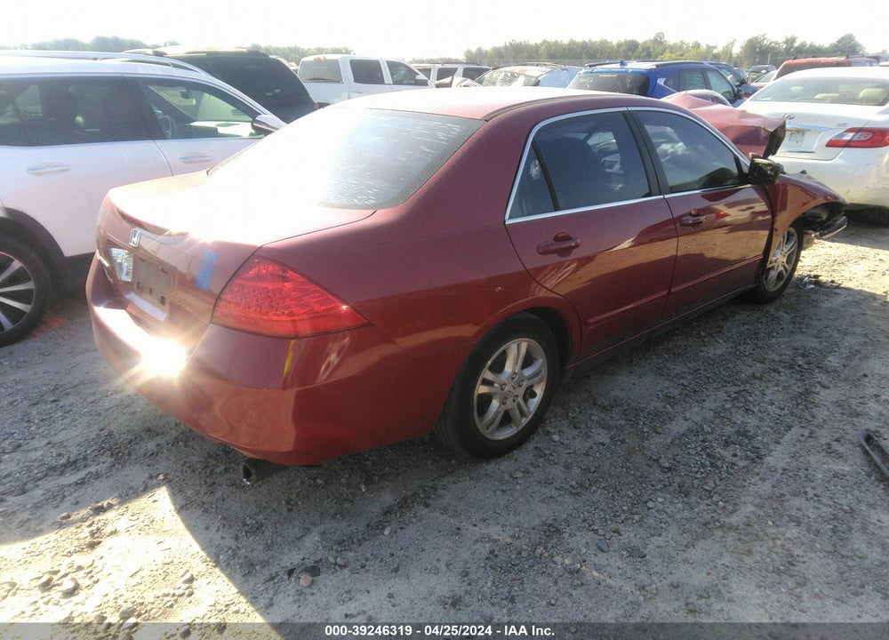 2007 HONDA ACCORD 2.4 EX VIN: 1HGCM56777A219207