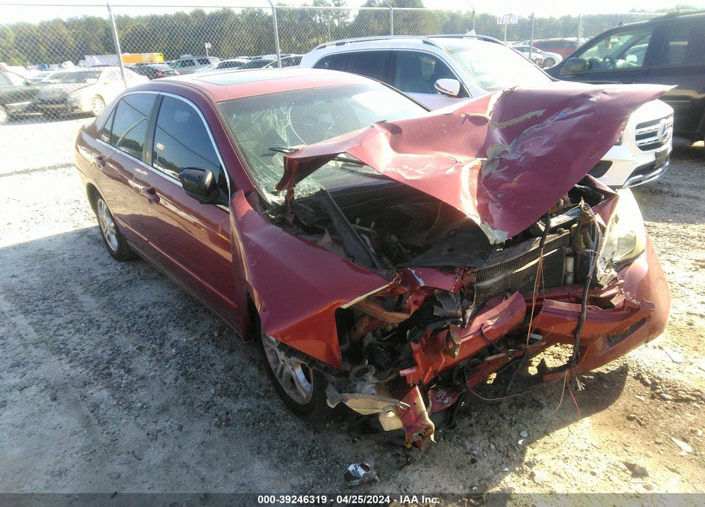 2007 HONDA ACCORD 2.4 EX VIN: 1HGCM56777A219207