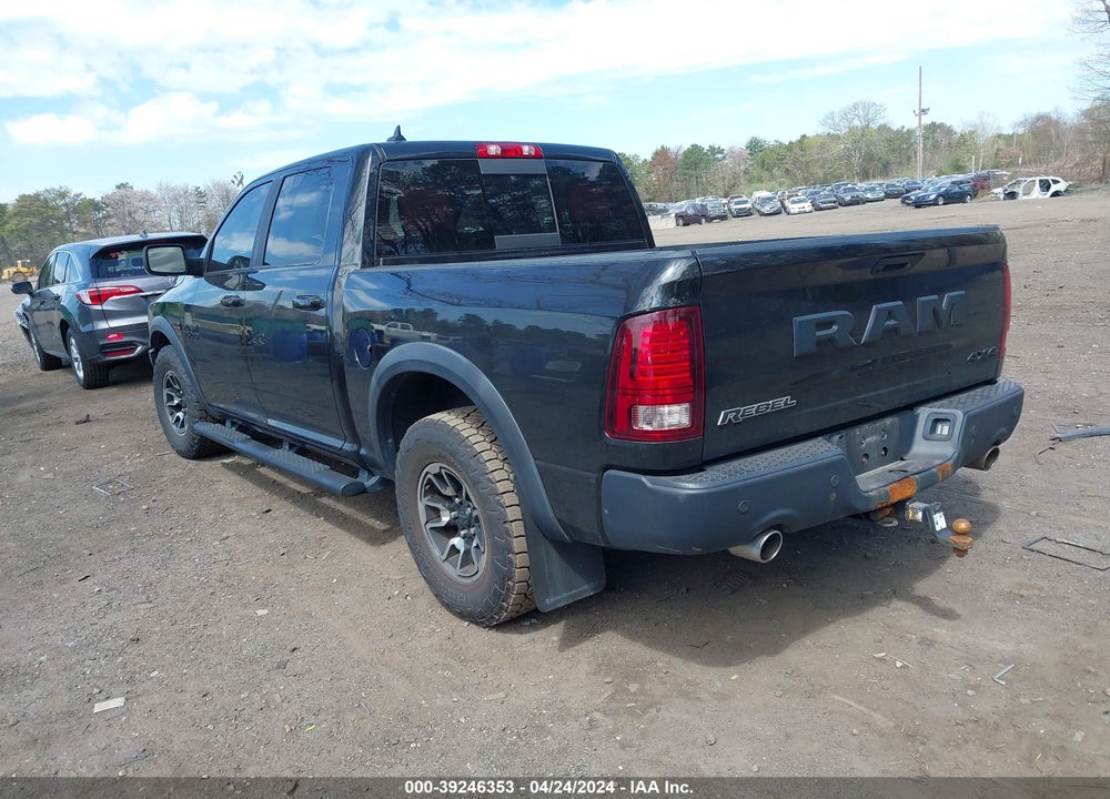 2017 RAM 1500 REBEL 4X4 5'7 BOX VIN: 1C6RR7YT3HS594353