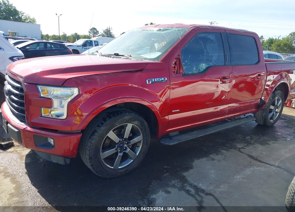 2016 FORD F-150 XLT VIN: 1FTEW1CP5GKD77795