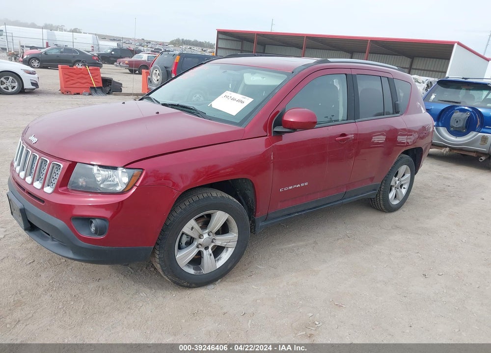 2015 JEEP COMPASS LATITUDE VIN: 1C4NJDEB9FD358039