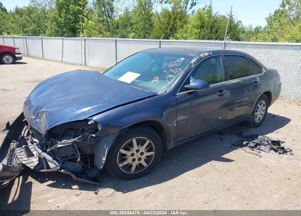 2007 CHEVROLET IMPALA VIN: 2G1WS55R479357814