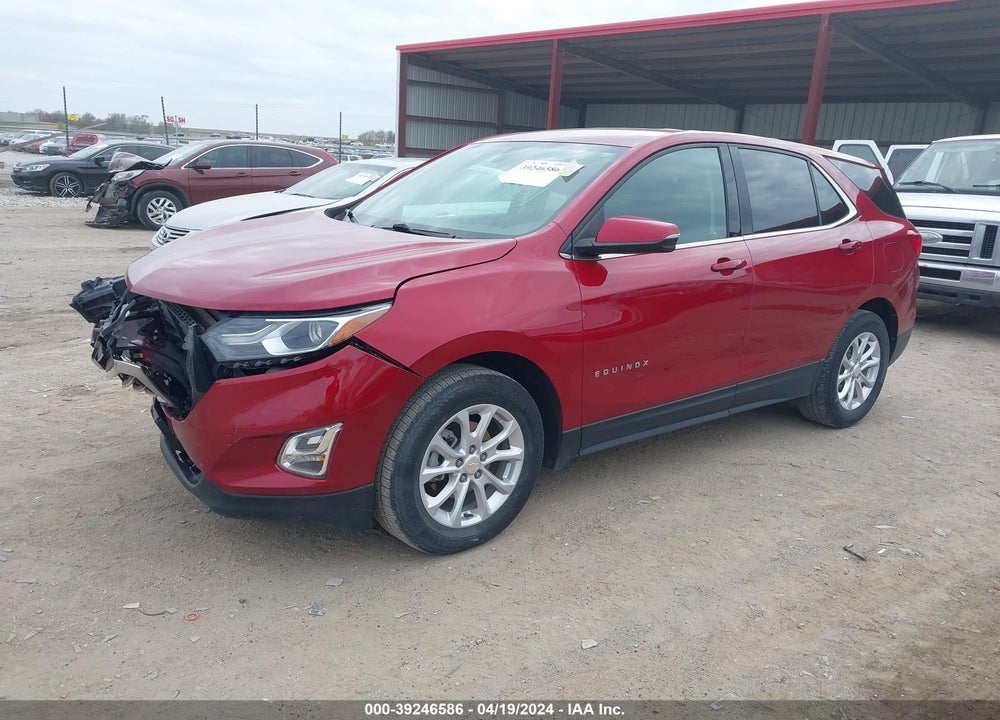 2019 CHEVROLET EQUINOX LT VIN: 3GNAXKEV2KL341221