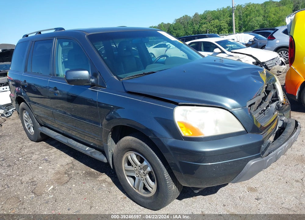 2004 HONDA PILOT EX-L VIN: 5FNYF18544B010223