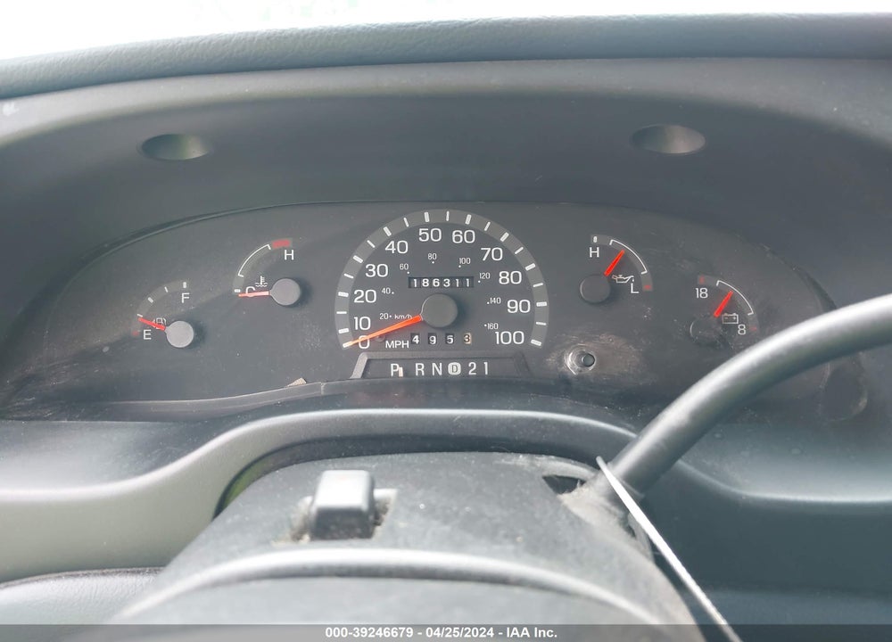 1998 FORD E-150 RECREATIONAL VIN: 1FDRE14L7WHB01173