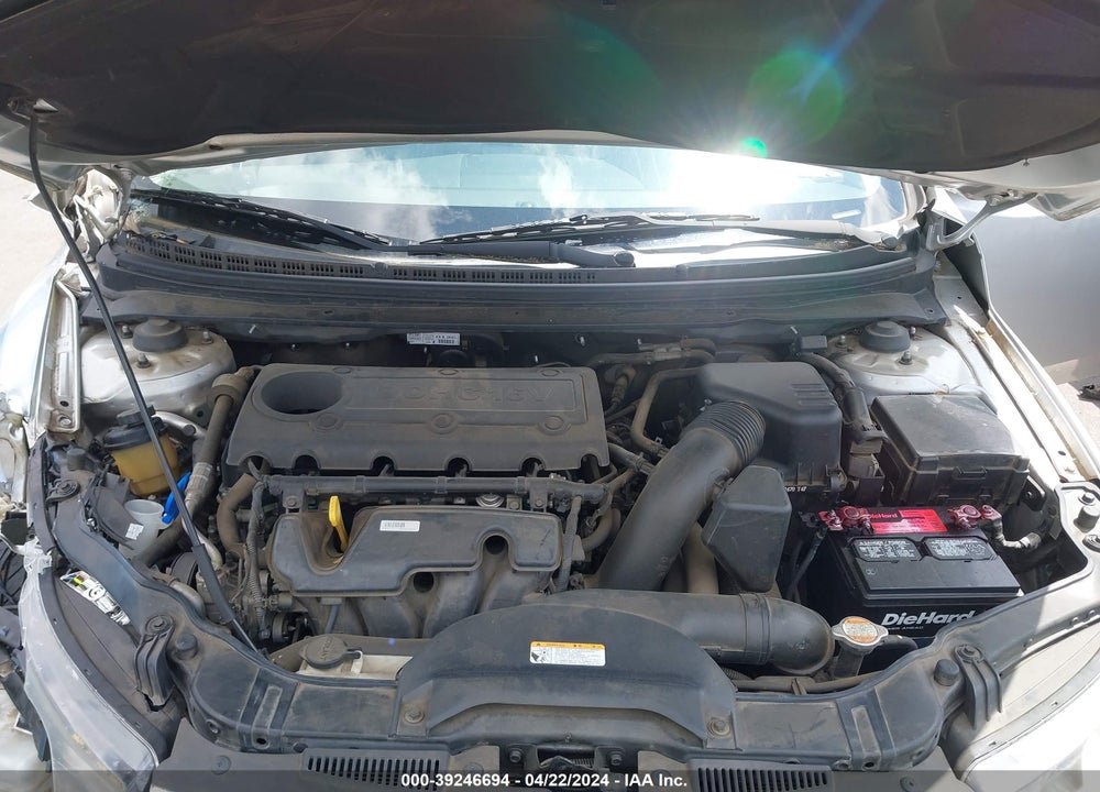 2011 KIA FORTE EX VIN: KNAFU4A24B5420336